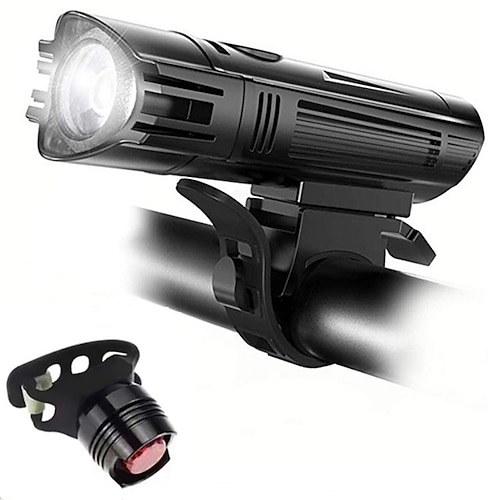 

LED Bike Light LED Light Rechargeable Bike Light Set Front Bike Light LED Bicycle Cycling Waterproof Professional Cool USB Charging Output Rechargeable Li-Ion Battery 400 lm Rechargeable Battery