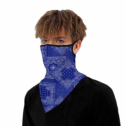 Multi-Use Face Mask Cooling Bandana Cycling Cover Scarf Neck Gaiter Wicking Soft 
