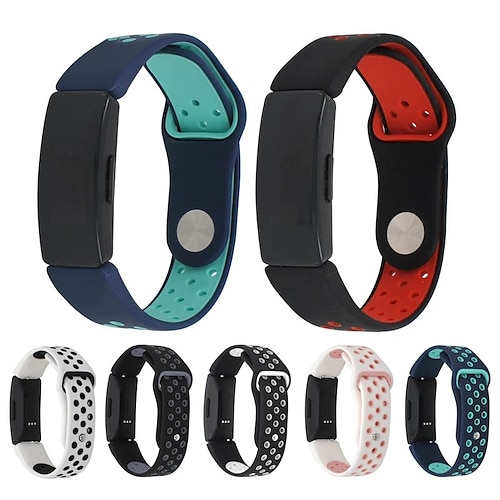 

1 pcs Smart Watch Band for Fitbit Inspire 2 / Inspire / Inspire HR Inspire HR Fitbit inspire Silicone Smartwatch Strap Soft Breathable Sport Band Replacement Wristband