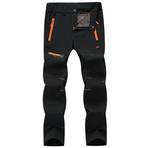 

Men's Hiking Pants Trousers Winter Outdoor Windproof Breathable Sweat wicking Wear Resistance Pants / Trousers Bottoms Grey Black Army Green Fishing Climbing Running XS S M L XL