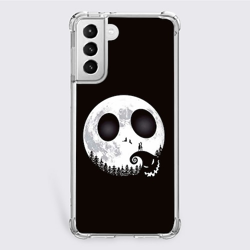 

Halloween Phone Case For Samsung A32 A22 A12 A02 A21s S10 S9 S8 S7 Plus Edge A72 A52 A42 Unique Design Protective Case Shockproof Dustproof Back Cover TPU