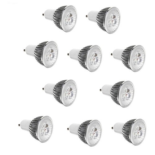 

10pcs 3 W LED Spotlight 250 lm GU10 E27 3 LED Beads High Power LED Decorative Warm White Cold White 85-265 V