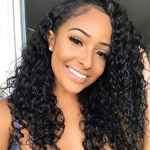 

4 Bundles Hair Weaves Brazilian Hair Water Wave Human Hair Extensions Remy Human Hair 100% Remy Hair Weave Bundles 400 g Natural Color Hair Weaves / Hair Bulk Human Hair Extensions 8-28 inch Natural