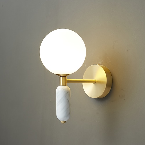 

vegglampe ledet moderne nordisk stil innendørs stue soverom kobber 220-240v