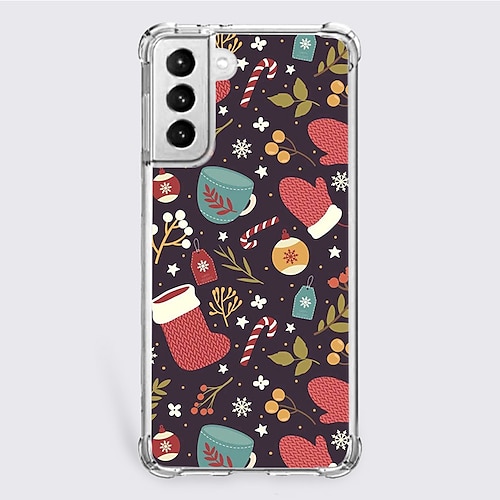 

Christmas Phone Case For Samsung Galaxy A72 A52 A42 A32 A22 A12 A02 A21s Unique Design Protective Case Dustproof Shockproof Back Cover TPU