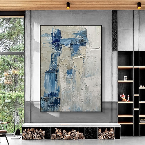 

Manual Handmade Oil Painting Hand Painted Vertical Panoramic Abstract Famous Modern Realism Rolled Canvas (No Frame)