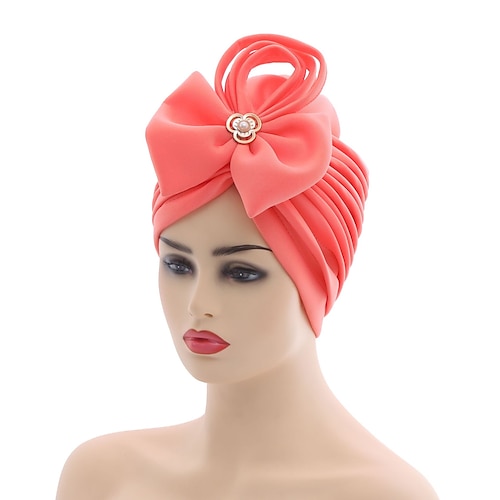 

Headwear Headpiece Silk Like Satin Party / Evening Casual Ethnic Style With Bowknot Headpiece Headwear