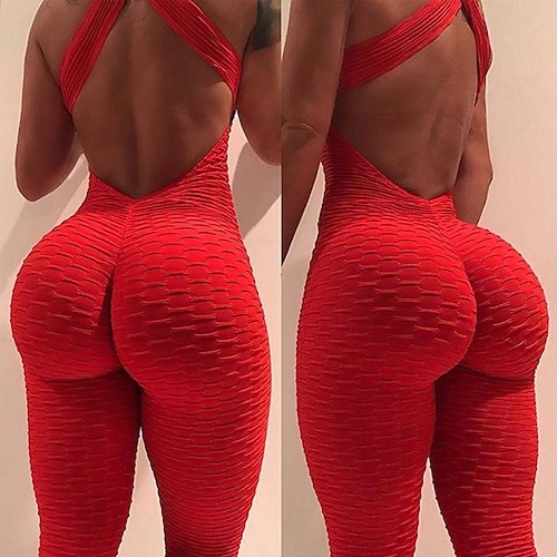 Ruched butt jumpsuit Clearance