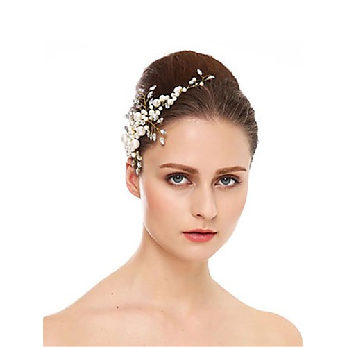 

Imitation Pearl / Rhinestone / Alloy Headdress / Headpiece with Rhinestone / Imitation Pearl 1 PC Wedding / Special Occasion Headpiece