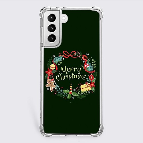 

Christmas Phone Case For Samsung Galaxy A72 A52 A42 A32 A22 A12 A02 A21s Unique Design Protective Case Dustproof Shockproof Back Cover TPU