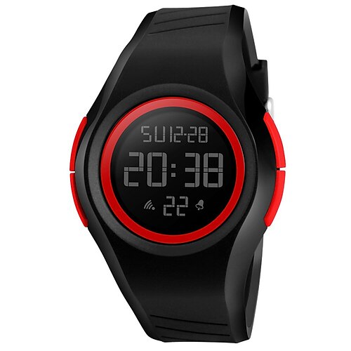 

SKMEI Sport Watch Digital Watch for Men's Men Digital Digital Outdoor Waterproof Chronograph Alarm Clock ABS PVC / Noctilucent / Large Dial