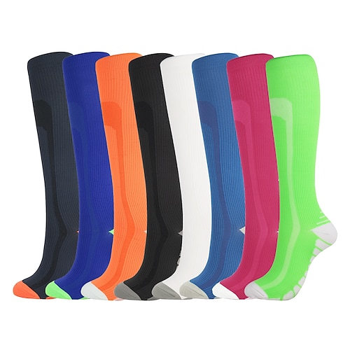 

Homme Femme Chaussettes de compression Mi-chaussettes Chaussettes Velo Cyclisme Chaussettes de vélo Chaussettes de sport Vélo de Route Vélo tout terrain / VTT Vélo / Cyclisme Respirable Doux