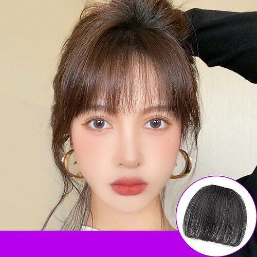 

Clip in Clip on Bangs