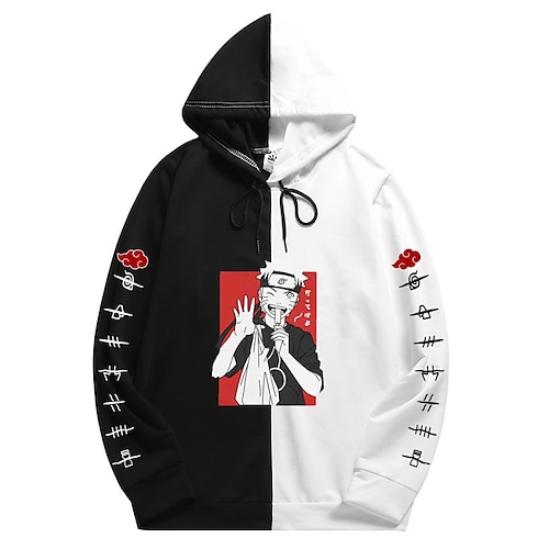 

Naruto Akatsuki Uchiha Itachi Sweat à capuche Anime Dessin Animé Animé 3D Harajuku Art graphique Sweat à capuche Pour Homme Femme Unisexe Adulte Impression 3D 100 % Polyester