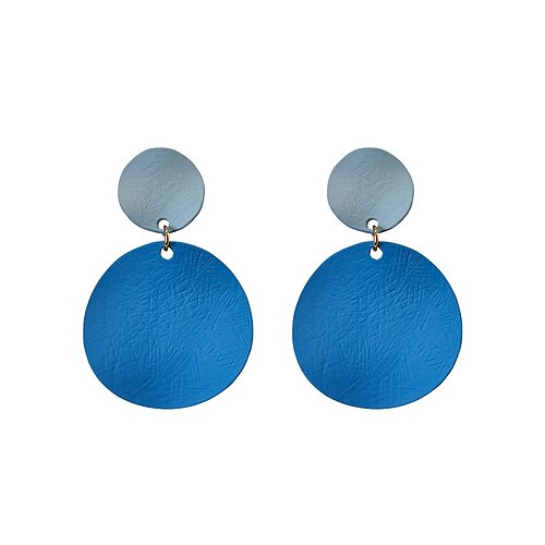 

Women's Earrings Chic & Modern Street Pure Color Earring
