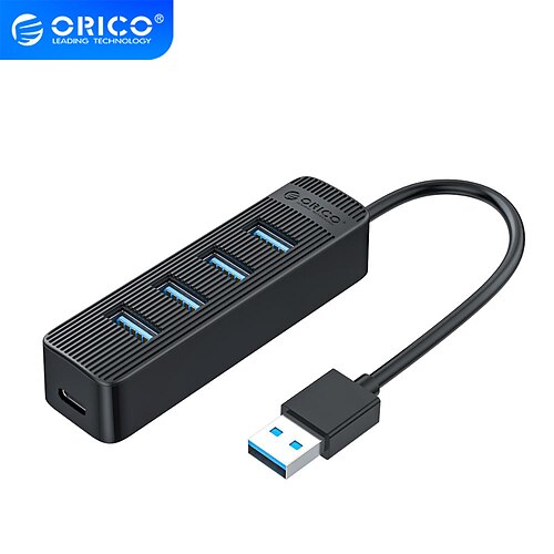 

ORICO USB 3.0 HUB Type C Power Supply HUB 4 Port USB Adapter For PC Laptop Computer Accessories ABS USB Splitter USB3.0