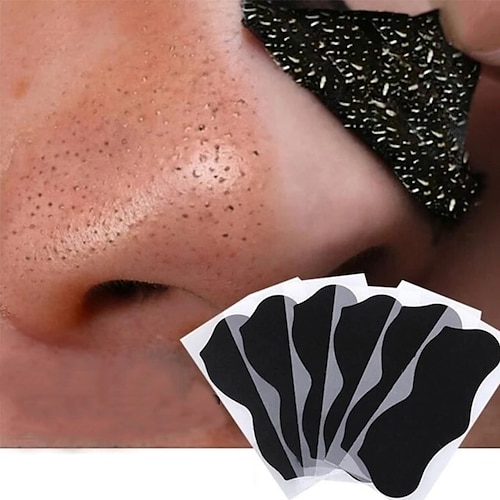 

20 Pcs Nose Blackhead Remover Mask Deep Cleansing Skin Care Shrink Pore Acne Treatment Mask Nose Black dots Pore Clean Strips