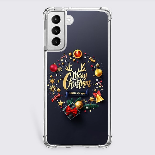 

Christmas Phone Case For Samsung Galaxy A72 A52 A42 A32 A22 A12 A02 A21s Unique Design Protective Case Dustproof Shockproof Back Cover TPU