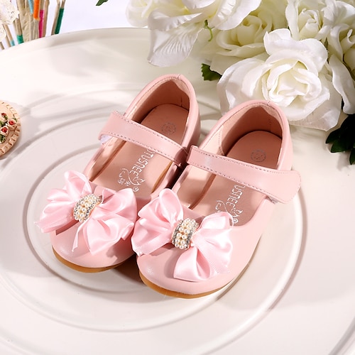 

Da ragazza Ballerine Scarpe da cerimonia per bambine Microfibra Ragazzini (4-7 anni) Matrimonio Giornaliero Rosa Avorio Autunno Primavera