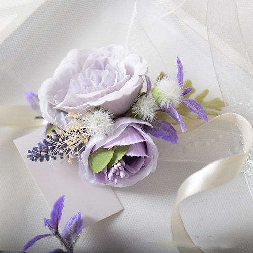 

Wedding wrist flowers Wrist Corsages Wedding Fabrics Flower Style