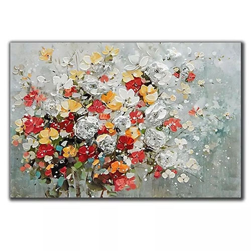 

Oil Painting Handmade Hand Painted Wall Art Large Size Abstract Simple Flowers Home Decoration Decor Rolled Canvas No Frame Unstretched