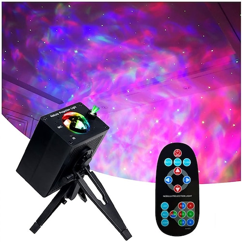 

Star Projector Lights Night Light LED Ocean Wave Modes Lamp with Remote Control For Party Holiday Decoration Lamp