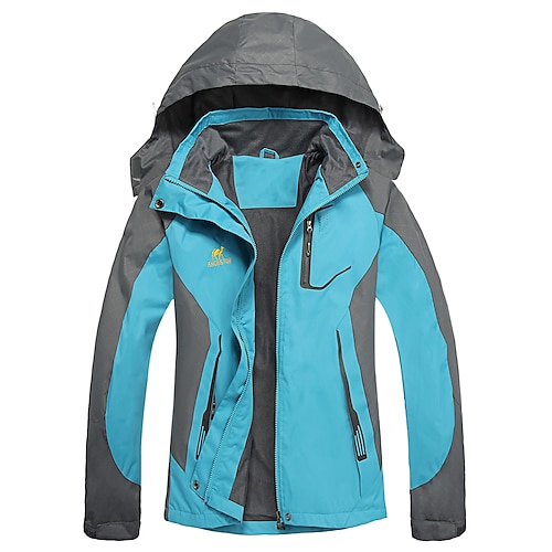 Diamond Candy Waterproof Rain Jacket Women Lightweight Outdoor Raincoat  Hooded for Hiking
