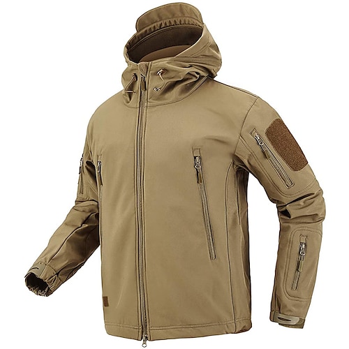Men's Hoodie Jacket Military Tactical Jacket Hooded Outdoor