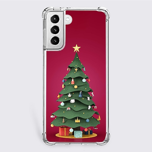 

Christmas Phone Case For Samsung Galaxy A72 A52 A42 A32 A22 A12 A02 A21s Unique Design Protective Case Dustproof Shockproof Back Cover TPU