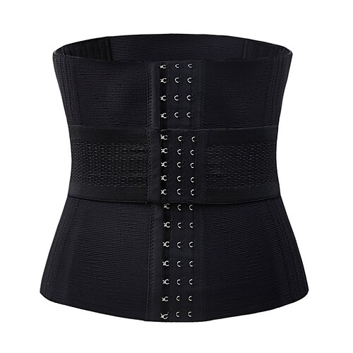 

Corsetto Per donna Waist Trainer Shapewear Ufficio Corsa Palestra Yoga Nero Beige Sport Sensuale Traspirante Gancetti Fasciante in vita Sostegno e protezioni Di base Colore puro Per tutte le stagioni