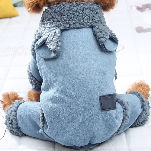 

Winter Warm Pet Dog Clothes Hooded Thicken Cotton Puppy Dogs Coat Jackets For Chihuahua Dogs Clothing Jumpsuit Products