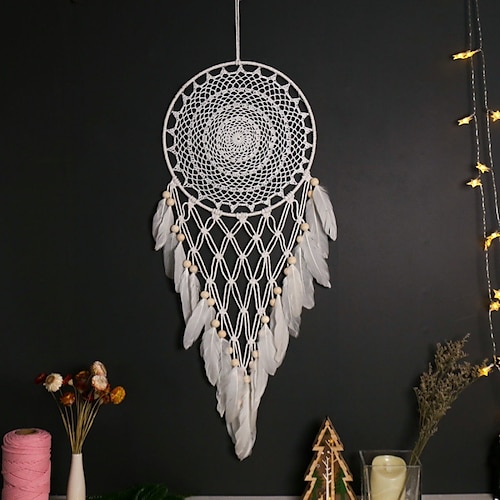 

Dream catcher decoration room girl's heart ins40cm pendant colorful pendant dormitory wall hanging