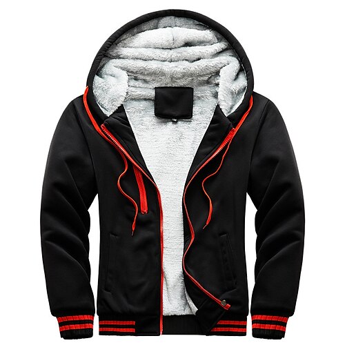 

Men's Hoodie Blue Wine Light Grey Sky Blue Red Cool Winter Clothing Apparel Hoodies Sweatshirts