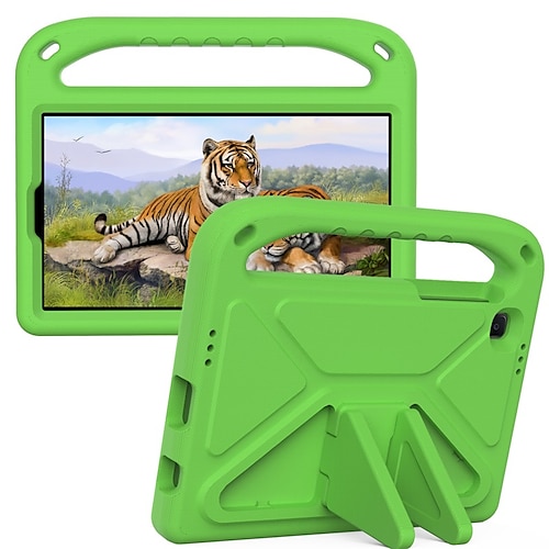 

Tablet Case Cover For Samsung Galaxy Tab S6 Lite SM-P610/615 T860/856 S5E A7 2020 T500/505 A 10.1 A 8.0 Shockproof Dustproof with Stand Solid Colored TPU