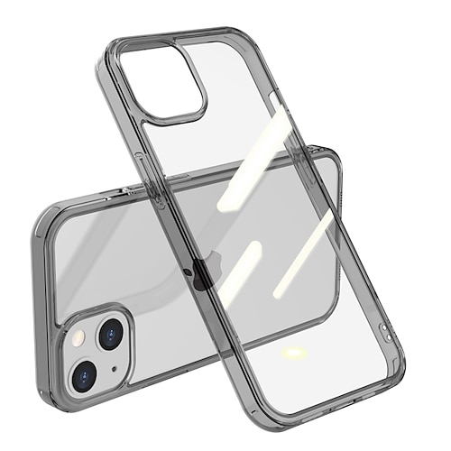 

Phone Case For Apple Back Cover iPhone 13 12 Pro Max 11 X XR XS Max Shockproof Dustproof Clear Transparent Tempered Glass