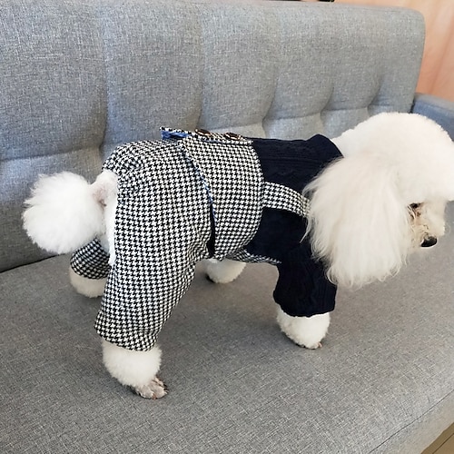 

cappotto imbottito di cotone migliaia di bretelle per custodia per uccelli animali domestici coreani giacca imbottita di cotone addensato vestiti per cuccioli vestiti per cani caldo 2 costume per