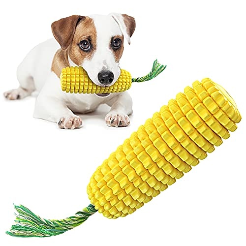

Dog Toys for Aggressive Chewers, Interactive Dog Chew Toys for Small Medium Large Breed, Durable Dog Squeaky Toy with Natural Rubber for Teeth Cleaning and Calming