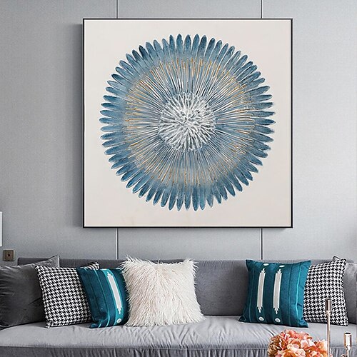 

Oil Painting Handmade Hand Painted Wall Art Abstract Art Minimalist Style Home Decoration Decor Stretched Frame Ready to Hang