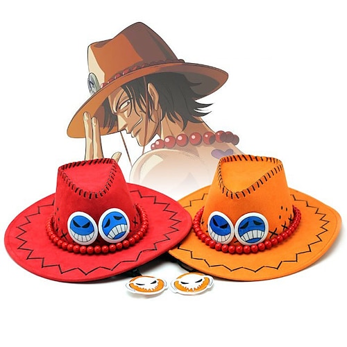 

Inspiré par One Piece As Manga Costumes de Cosplay Japonais Chapeau / Casquette Chapeau Pour Homme Femme