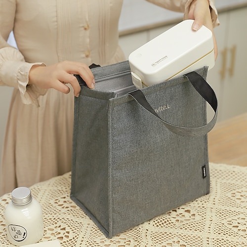 

Lunch Bags for Women Portable Insulated Thermal Cooler Bag Adult Lunch Tote Lunch Boxes Reusable Meal Prep Containers Bag Sturdy for Work Picnic College Travel Snack Breakfast