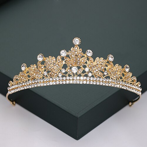 

Diademi della corona Cerchietti Accessori per capelli Strass Lega Matrimonio Festa / Serata Retrò Dolce Con Cristallo / strass Più materiali Copricapo Copricapo