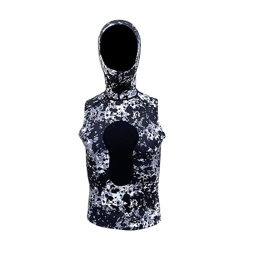 

Per uomo Giacca muta 1,5 mm Neoprene SCR Felpa con cappuccio Tenere al caldo Design anatomico Elevata elasticità Senza maniche Immersioni Sub Sport acquatici Primavera Estate Inverno