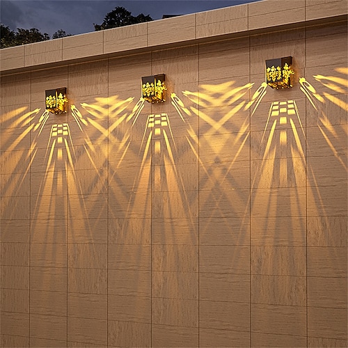 

LED Solar Outdoor Lights Garden Decoration 1pcs Deck Light Wall Stairs Waterproof Fence Lamp Step Light Landscape Light