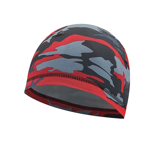 

Men's Beanie / Slouchy Army Green Red Polyester Print Sports Simple Outdoor Outdoor Street Daily Print Windproof Warm Breathable