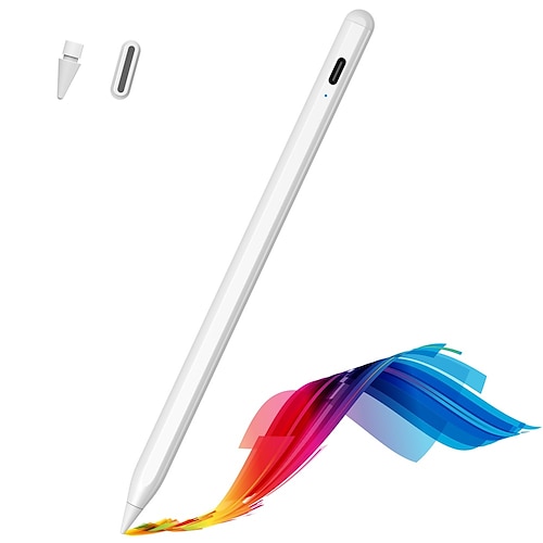 

Stylus Pen Compatible with Apple iPad (2018 and Later) Palm Rejection Tilting Detection Magnetic Adsorption for iPad Pro (11/12.9 Inch) iPad 6/7/8th Gen iPad Air 3rd/4th Gen iPad Mini 5th Gen