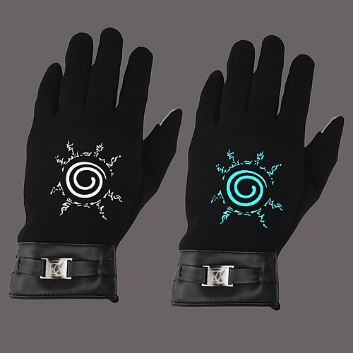 

Gloves Inspired by Naruto Uchiha Sasuke Uzumaki Naruto Anime Cosplay Accessories Gloves Cotton Men's Women's Halloween Costumes