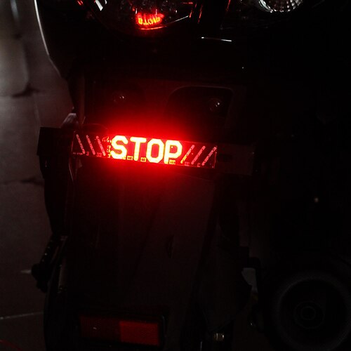 

2pcs OTOLAMPARA Motorcycle LED Brake Lights Light Bulbs SMD LED For Motorcycles All Models All years