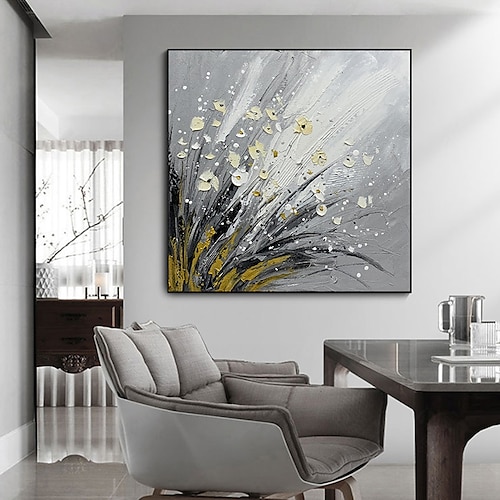 

Oil Painting Handmade Hand Painted Wall Art Abstract Art Wabi-sabi Style Home Decoration Decor Stretched Frame Ready to Hang