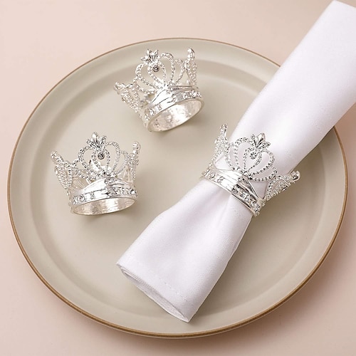 

Lega di metallo Tovaglioli di nozze - 4 pcs Tovagliolo Anelli Matrimonio / Ricevimento di matrimonio