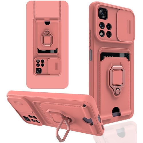 

Phone Case For Xiaomi Full Body Case Redmi Note 9T Redmi 9T Xiaomi Poco X3 NFC Poco M3 Redmi Note 9 4G Redmi Note 9 Pro Redmi Note 8 POCO X3 Redmi Note 8 Pro Redmi Note 9S Card Holder Shockproof with